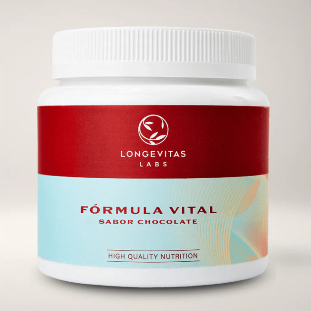 Vital Formula Chocolate Vegan Protein Powder · Longevitas | 450 gr