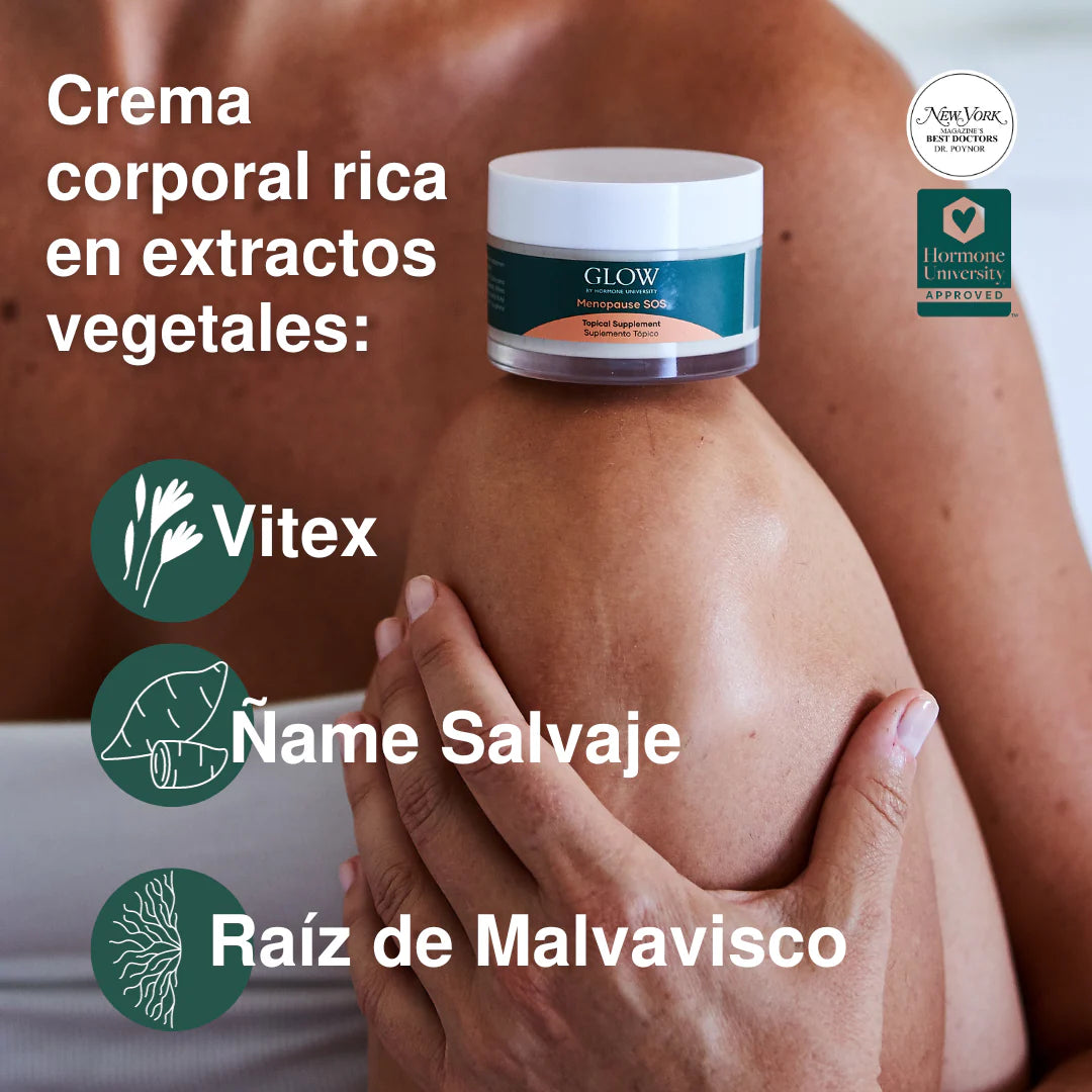 Crema SOS para la menopausia