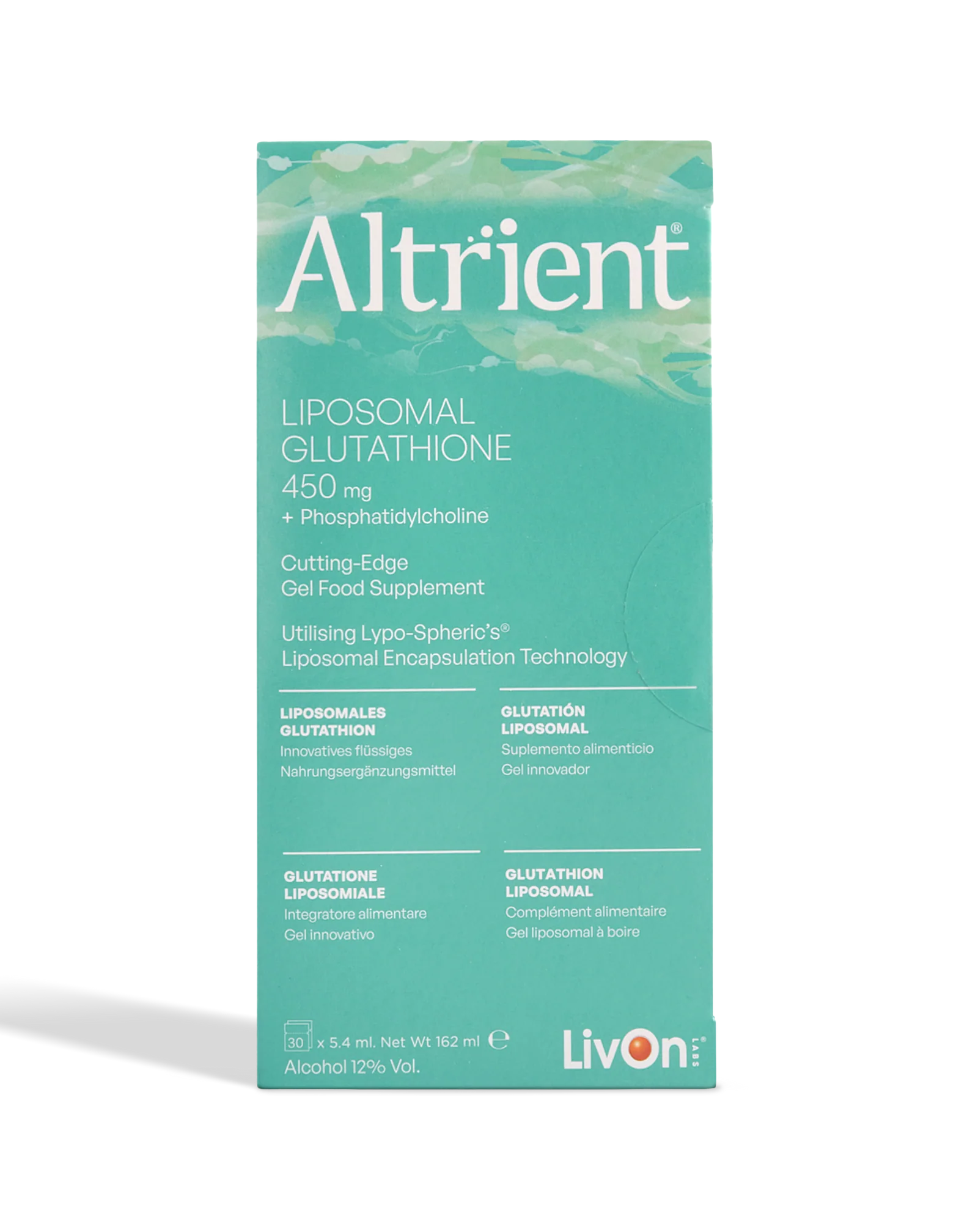 Glutatión Liposomal · Altrient | 30 sobres