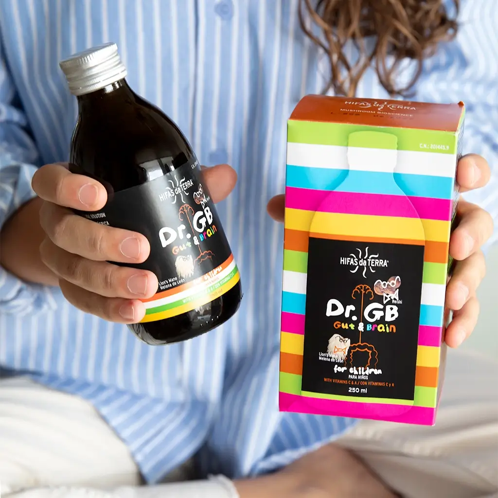 Jarabe Dr. GB Intestino & Cerebro Niños · Hifas da Terra | 250 ml