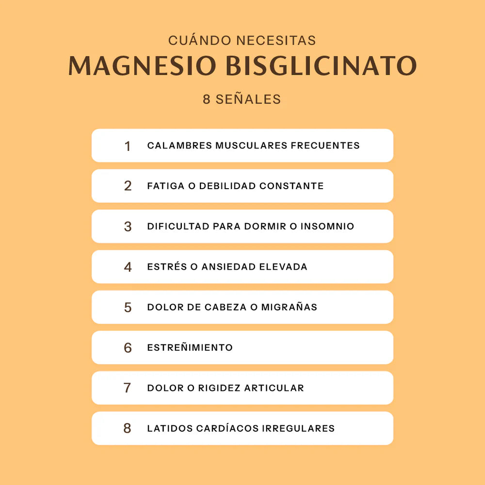 Fórmula de bisglicinato de magnesio