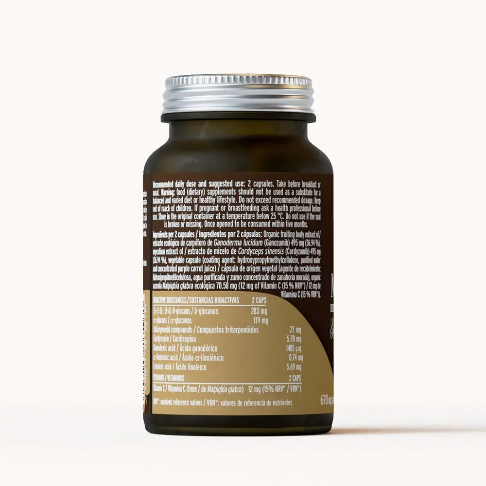 Extractos puros de reishi y cordyceps Mico-Vir+