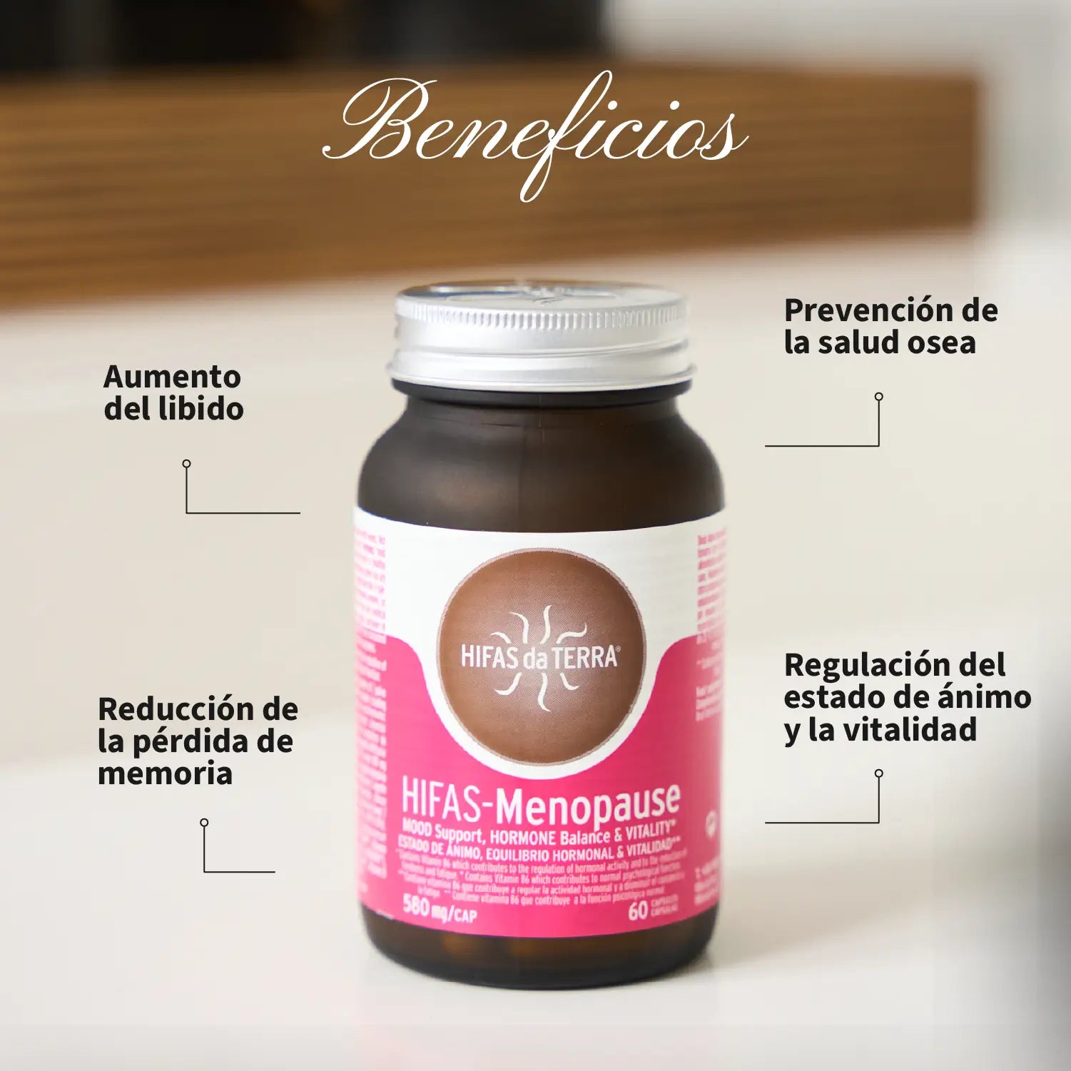 Adaptógenos Hifas-Menopause · Hifas da Terra | 60 capsules