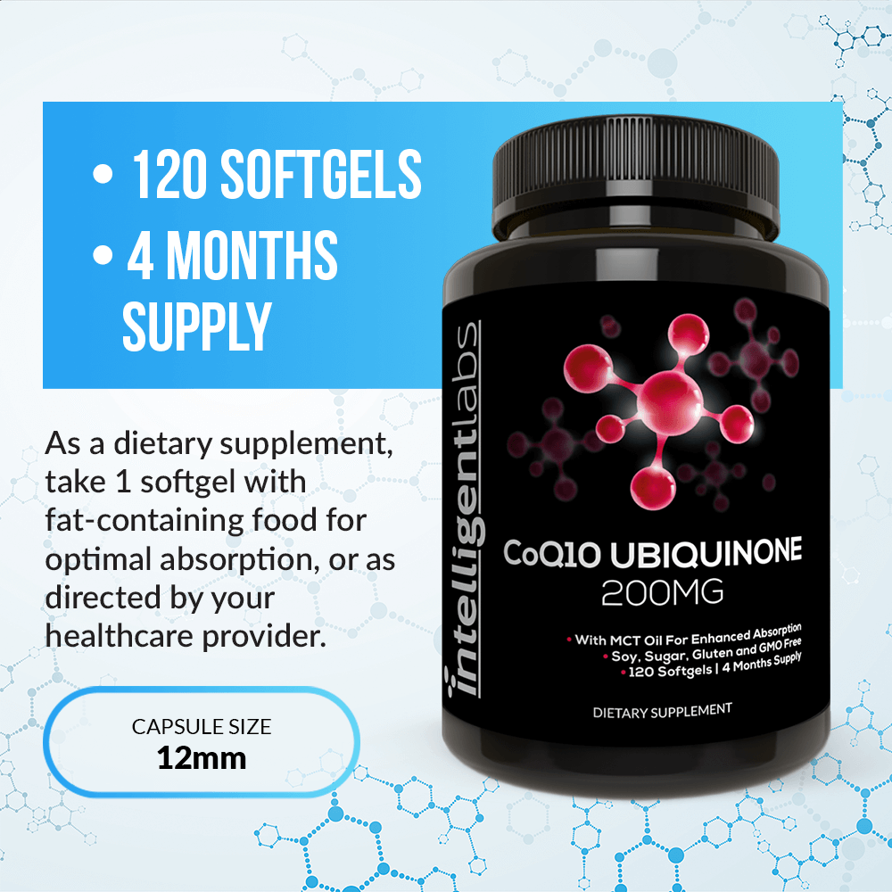 CoQ10 Ubiquinona 200 mg