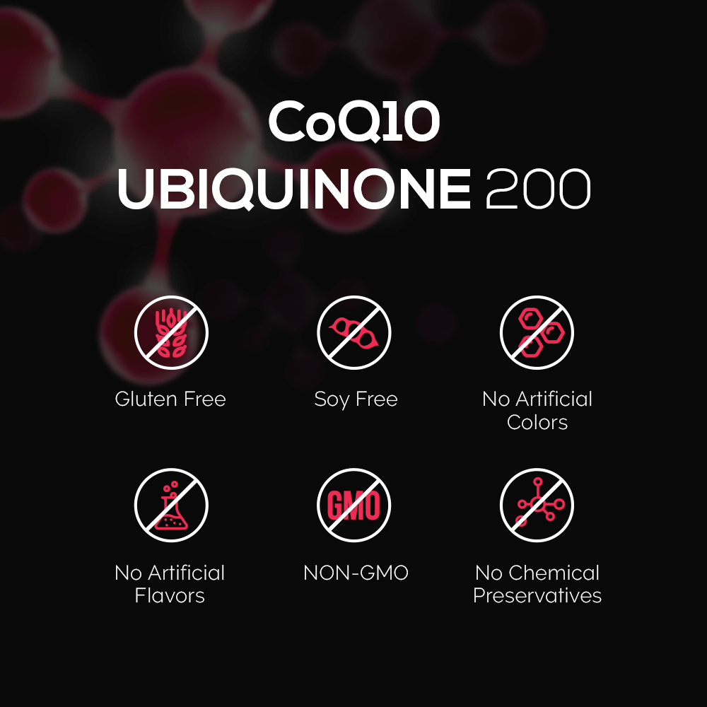 CoQ10 Ubiquinona 200 mg