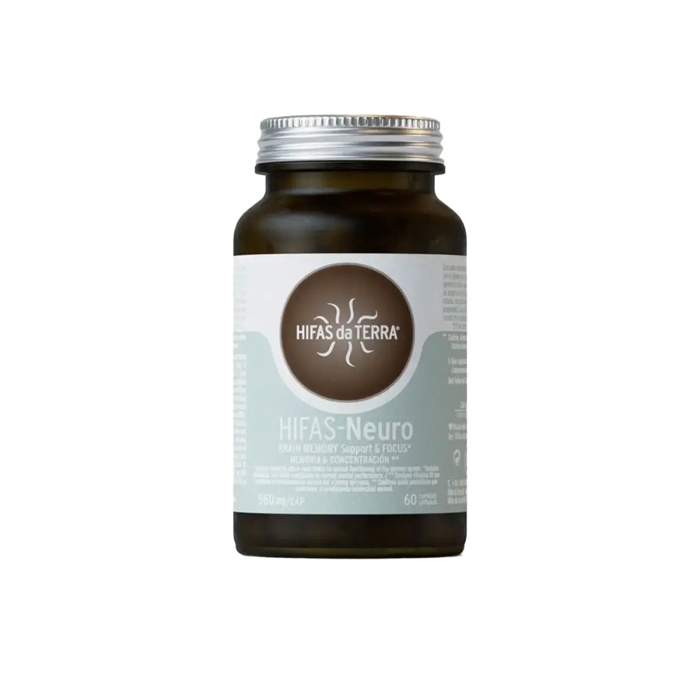 Melena de León y Chaga Hifas-Neuro · Hifas da Terra | 60 cápsulas