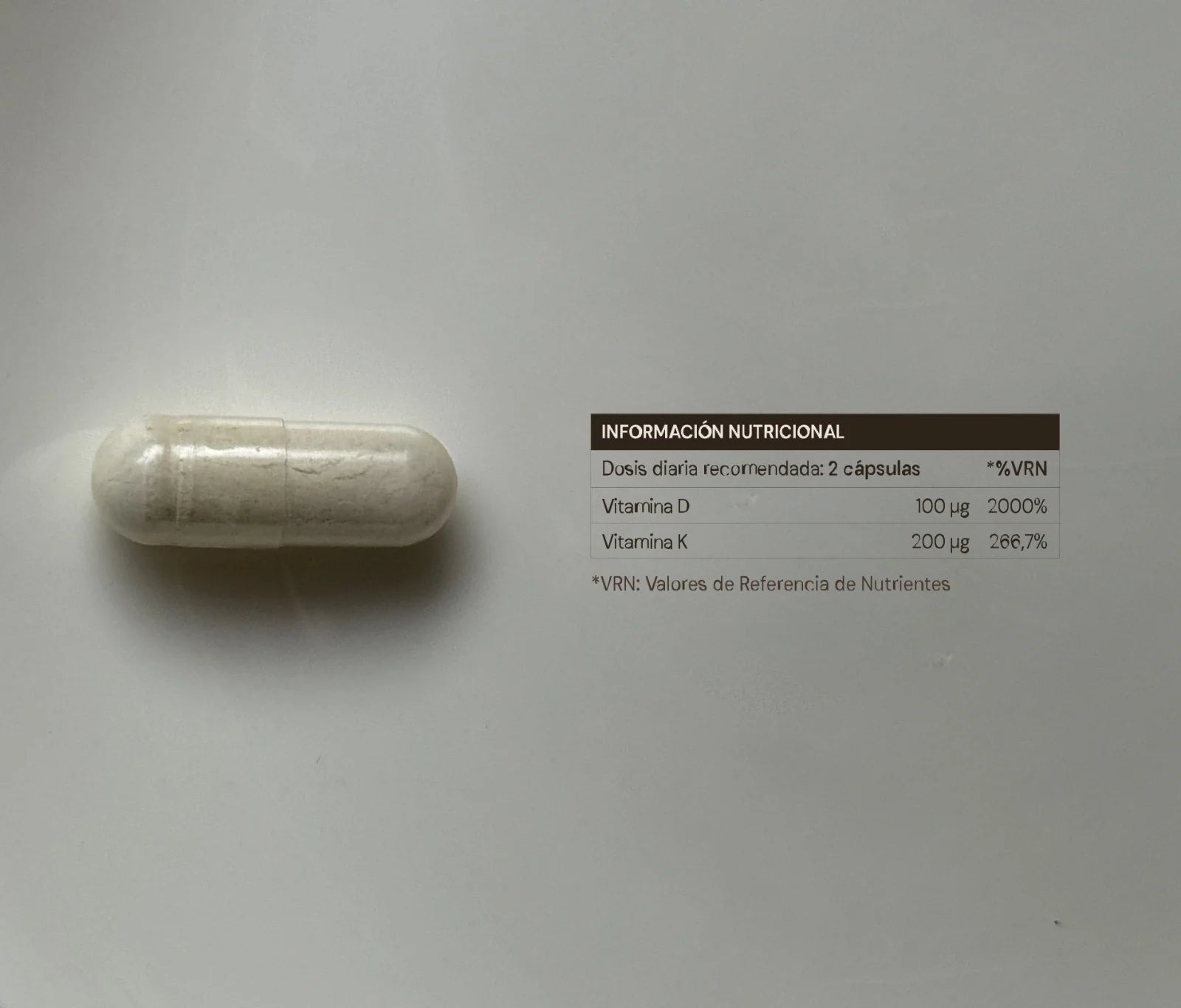 Vit. D3+K2 · SANA | 60 cápsulas