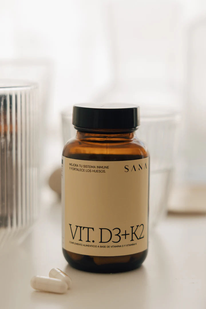 Vit. D3+K2 · SANA | 60 cápsulas