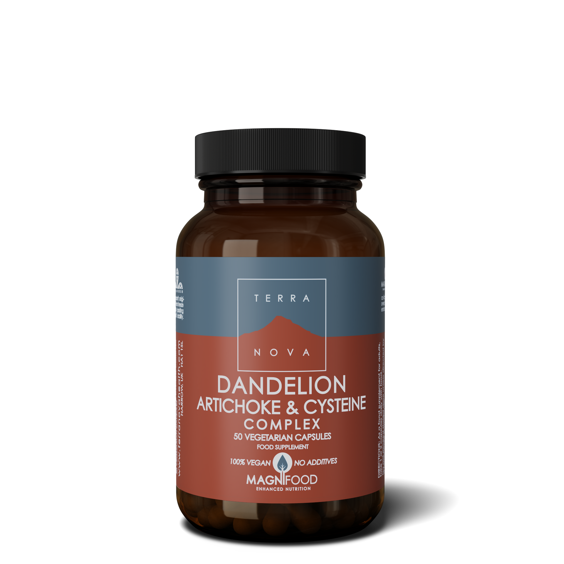 Dandelion, Artichoke & Cysteine Complex – Advanced Liver Detox & Cellular Protection Formula - Terranova