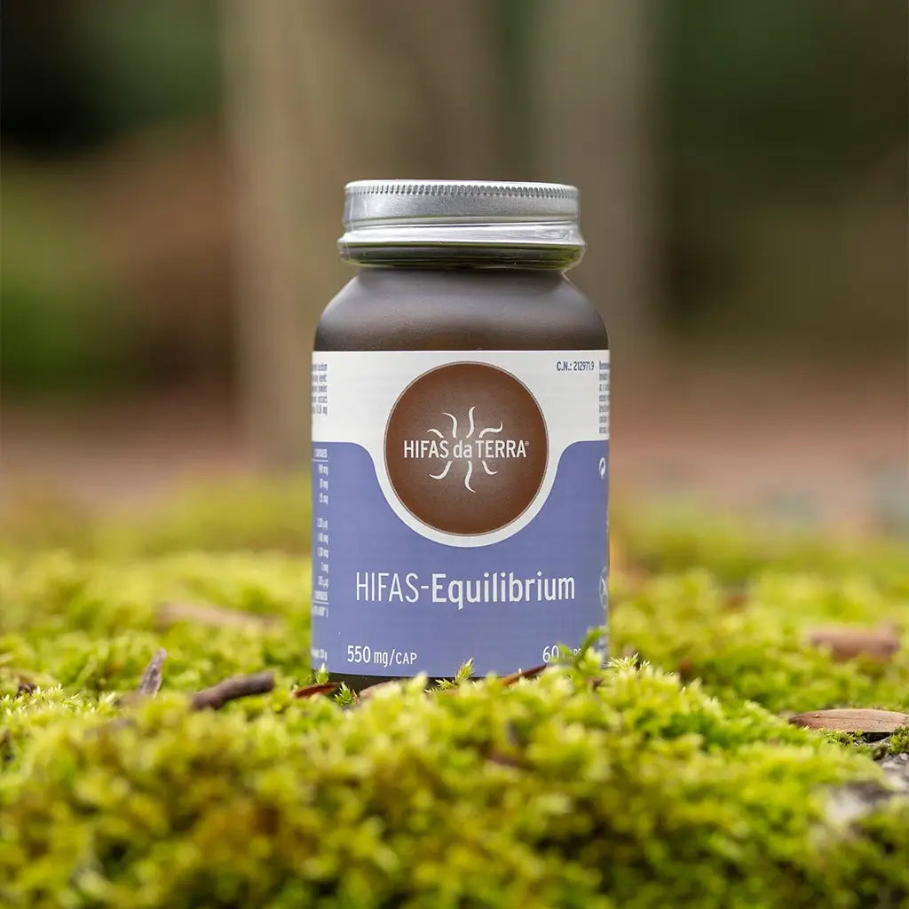 Reishi, Melena de León y Cordyceps Hifas-Equilibrium · Hifas da Terra | 60 cápsulas