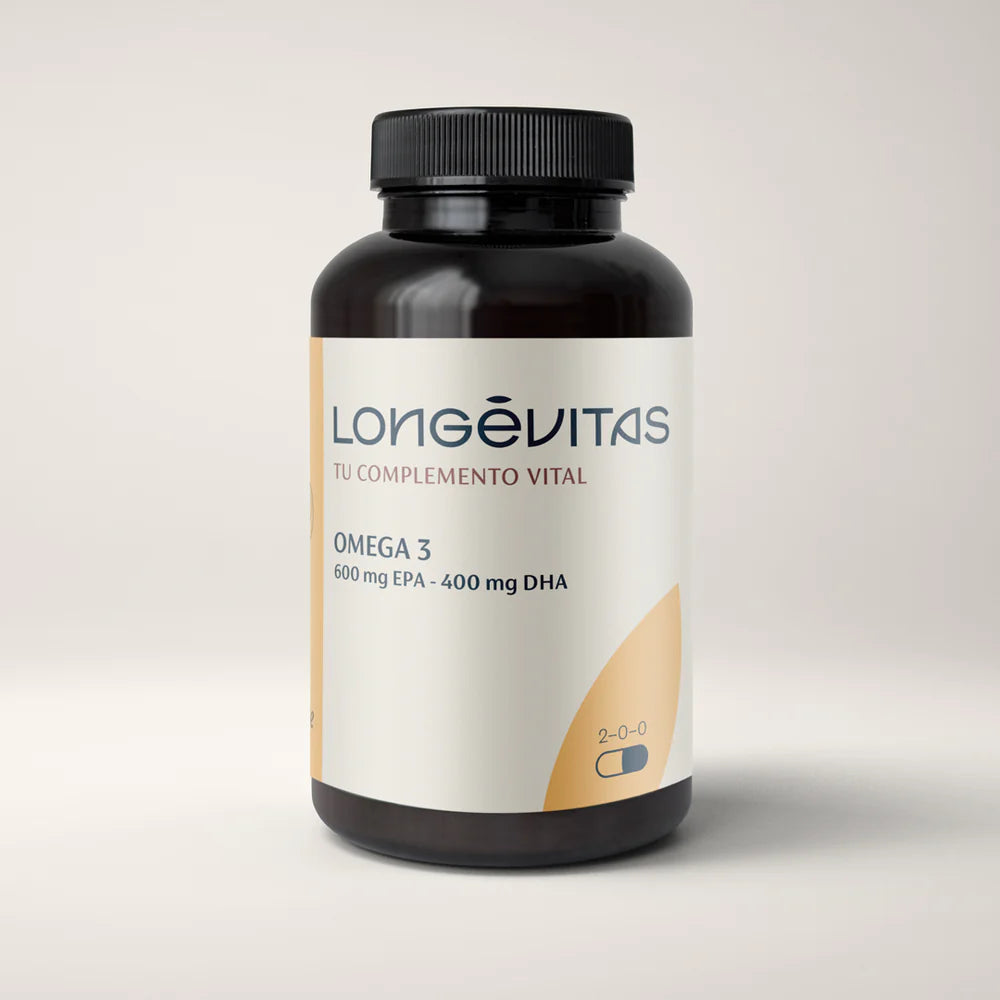 Omega 3 Longevitas 600 mg de EPA - 400 mg de DHA