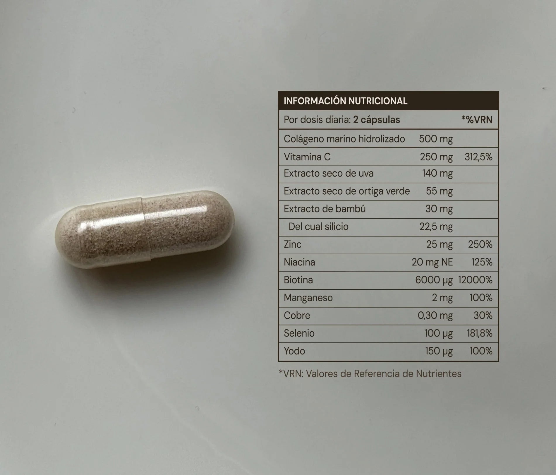 Belleza · SANA | 60 cápsulas