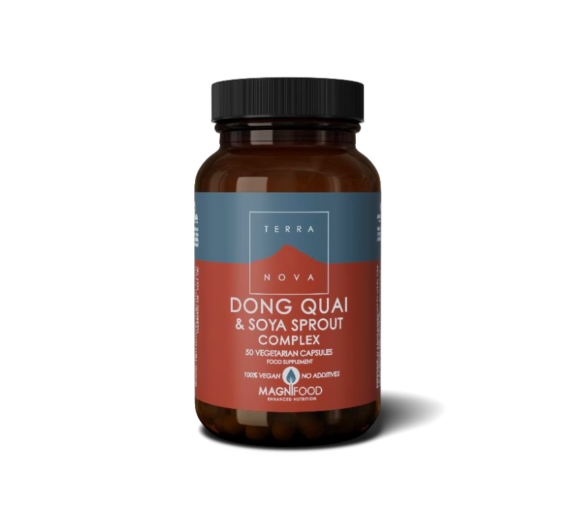 Dong Quai & Soy Sprouts Complex – Natural Menopause & Hormonal Balance Support - Terranova