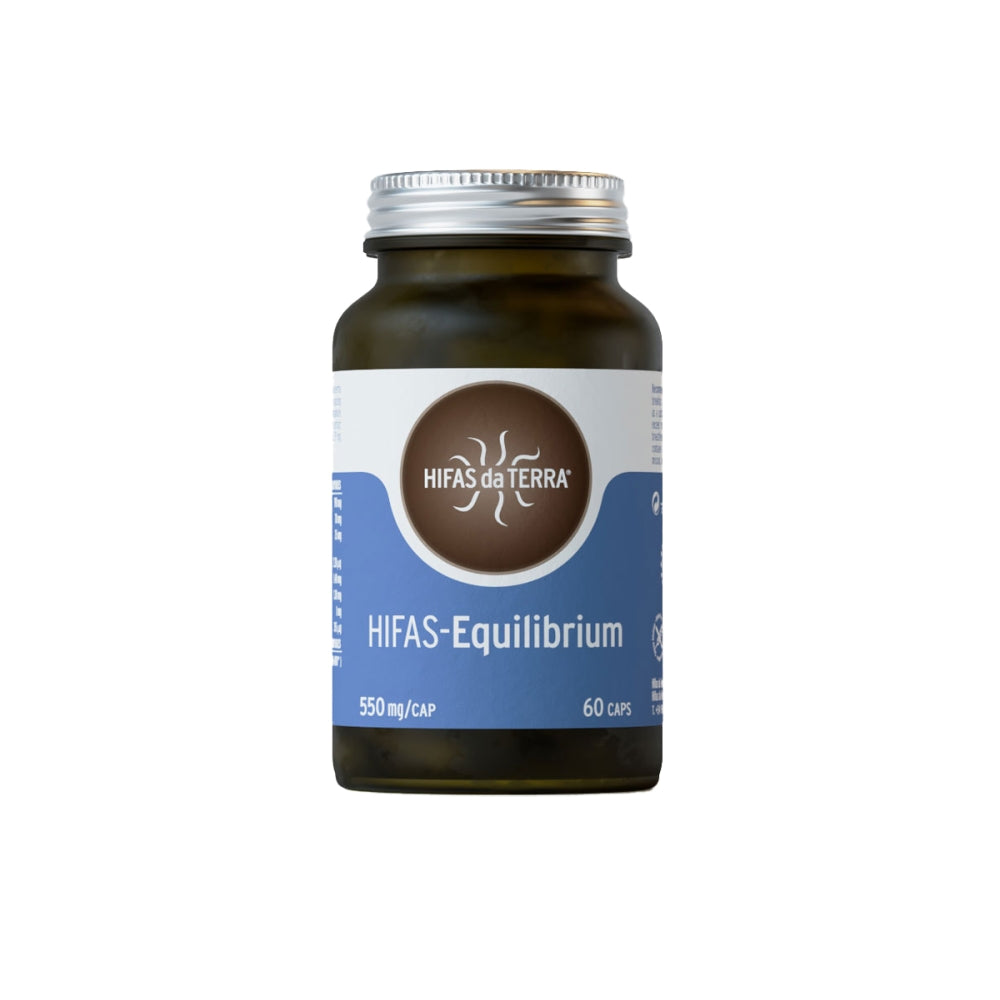 Reishi, Melena de León y Cordyceps Hifas-Equilibrium · Hifas da Terra | 60 cápsulas