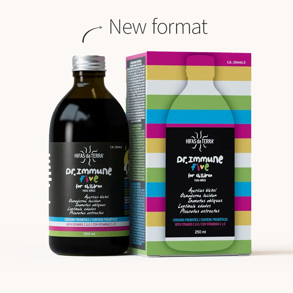 Jarabe Defensas Dr. Immune Five Niños · Hifas da Terra | 250 ml