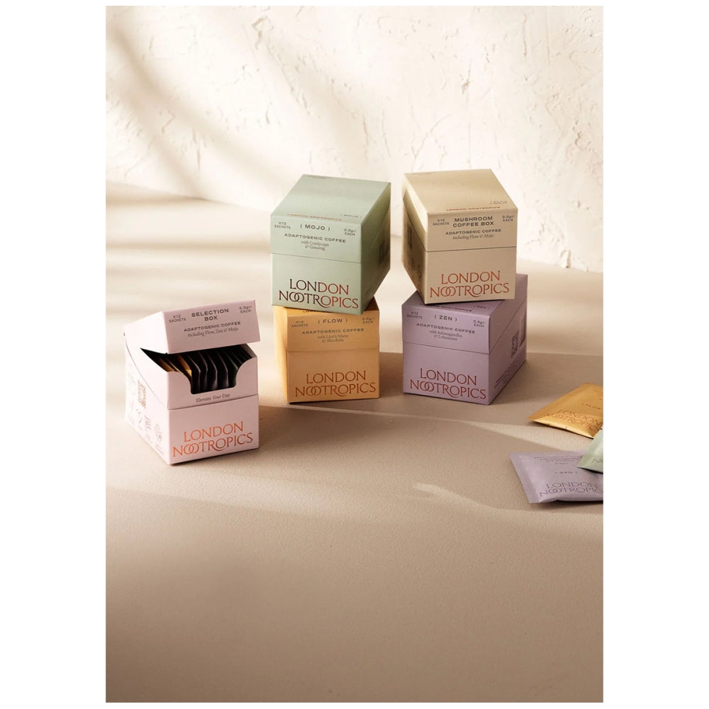Pack Cafés Adaptógenos · Nootropics | 12 sobres